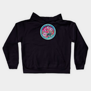 Peranakan Motiff [Green 1] Kids Hoodie